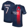 Maillot de Supporter Paris Saint-Germain 2023-24 Mbappé 7 Domicile Pour Homme